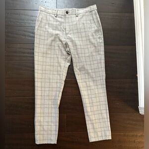 Zara Mens plaid dress pants size 32